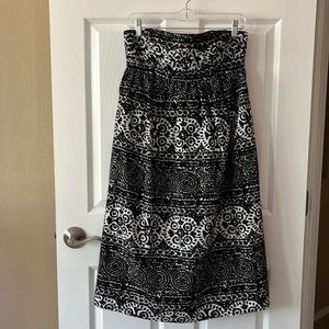 ANTHROPOLOGIE Tabitha Strapless Dress